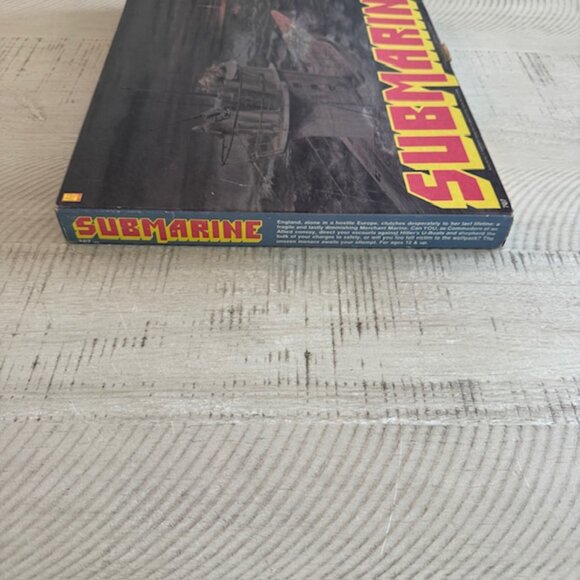 Rare 1977 Avalon Hill Submarine- A WWII Tactical Naval Battle  Unpunched! - Picture 8 of 11